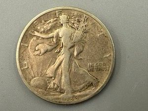 1933S Walking Liberty Half Dollar
