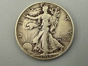 1938 Walking Liberty Half Dollar