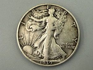 1939S Walking Liberty Half Dollar
