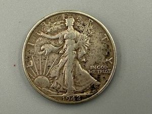 1942S Walking Liberty Half Dollar