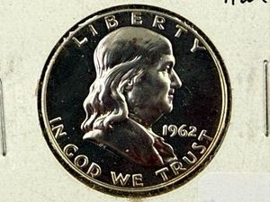 1962 Franklin Half Dollar Gem Proof