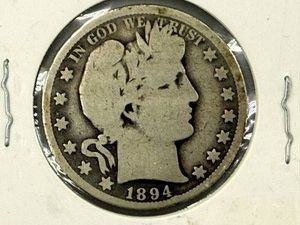 1894O Barber Half Dollar