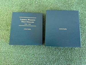 Archival Quality Book Liberty Walking Half Dollars 1916-1947