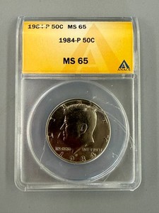 1984 MS65 Kennedy Half Dollar