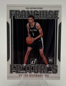 2023-24 Panini Donruss Franchise Features Victor Wembanyama Rookie Card #29