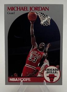 1990-91 NBA Hoops Michael Jordan #65 Chicago Bulls