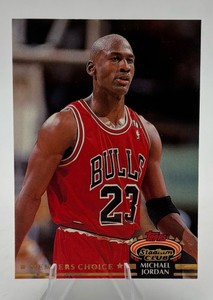 1992-93 Topps Stadium Club Members Choice #210 Michael Jordan Chicago Bulls