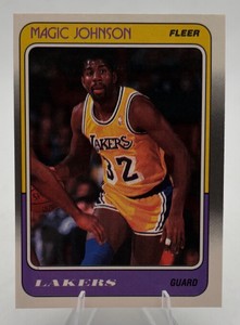 1988 Fleer Basketball Magic Johnson #67 Los Angeles Lakers