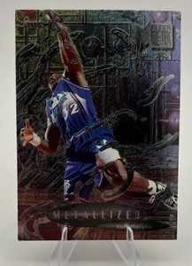 1996-97 Fleer Metal METALLIZED Karl Malone #225 Utah Jazz