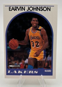 1989-90 NBA Hoops Earvin Magic Johnson #270 Los Angeles Lakers