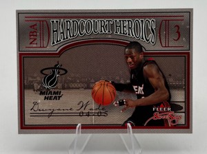 2004-05 Fleer Sweet Sigs Hardcourt Heroics Dwyane Wade #16 HH Miami Heat 2nd Year