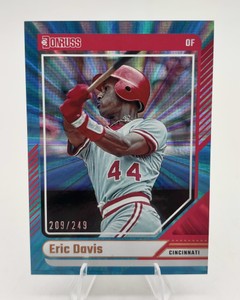 2024 Panini Donruss #60 Eric Davis Numbered 209249 Cincinnati Reds