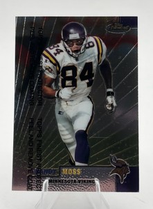 1999 Topps Finest Randy Moss #50 2nd Year Card w Protective Film