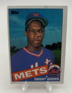 1985 Topps Baseball Dwight Gooden Rookie Card #620 New York Mets