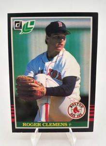 1987 Donruss Baseball Roger Clemens Rookie Card #273