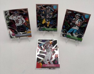 2025 Topps Chrome Cosmic QB Lot - Aaron Rodgers  Bryce Young  Caleb Williams  Drake Maye