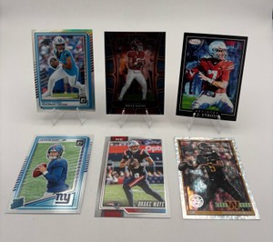 NFL QB Card Lot - Bryce Young RC  C.J. Stroud  Jaxson Dart RC  Drake Maye  Jayden Daniels