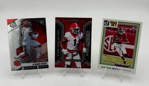 NFL Football Rookie Card Lot - Devonta Smith  JaMarr Chase  George  Pickens