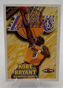 1997 NBA Hoops Kobe Bryant #75 2nd Year Basketball Card Los Angeles Lakers