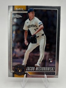 2026 Topps Chrome Jacob Misiorowski Rookie Card #196