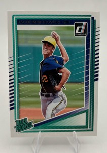 2025 Panini Donruss Optic Jacob Misiorowski Rated Prospect #128 Baseball Card