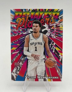 2025 Topps Power Players Victor Wembanyama #PP-15 San Antonio Spurs