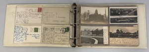 Album Full Of Very Old Postcards