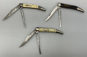 Three Vintage Pocket Knives Including Imperial And More