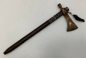 Replica Of Native American Tomahawk Shawnee Pipe 18