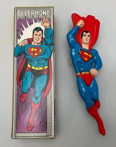 1976 Vintage Avon Superman Hair Brush In Original Box