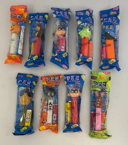 Misc. Collectible PEZ Dispensers Including Pirates Of The Caribbean And More (Factory Sealed)