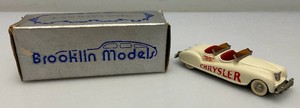 The Brooklin Collection 143 Scale Metal No. 8 1940 Chrysler Newport In original Box (New old Stock)