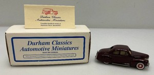 Collectible 143 Scale Metal DURHAM Classics DC-15B 1941 Ford Coupe Miniature Car (New Old Stock)