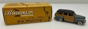 The Brooklin Collection 143 Scale Metal BRK 83 1947 Ford V-8 Station Wagon In original Box (New old Stock)