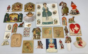Misc. Vintage Collectible Paper Items Including Religious, Paper Dolls And More