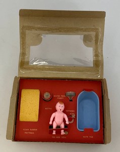 1950s Pee-Wee Drink And Wet Doll In Original Box