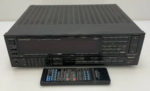 Vintage KENWOOD Audio-Video Stereo Receiver KR-V86R With Remote