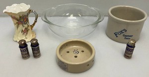 Misc. Collectible Items Including Red Wing, Pyrex And More