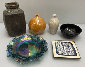 Vintage Oriental Pottery Vase And more