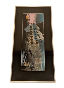 Mixed Media Artwork  Pink Hood- Audrey Freedman