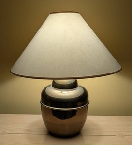 Table Lamp - Vintage Bronze Urn-Form 24in