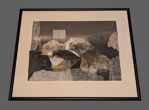 Mixed Media Artwork - Audrey Freedman Below the Mountain High