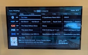 50-Inch Flat-Screen TV - Vizio HDTV With Remote