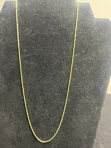 Necklace - 925 Sterling Silver Gold-Tone Chain 2.06g