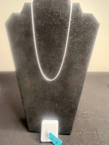 Sterling Silver Necklace 2.92 g  - Moissanite Star Pendant 0.19 CTW w $139 retail tag
