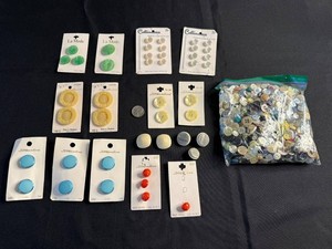 Vintage Button Mixed Lot - La Mode, Costumakers, Streamline & BGE