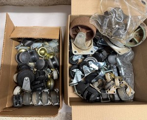 Lot of Assorted Casters