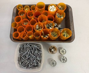 Assorted Wood Working Fasteners, Screws and more.