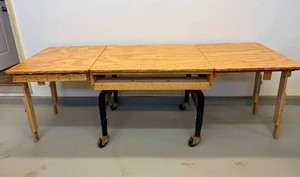 Hand Made Folding Wood Work Table