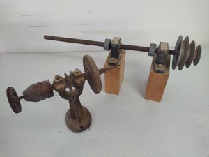 Two Vintage Wrought Iron Tools
